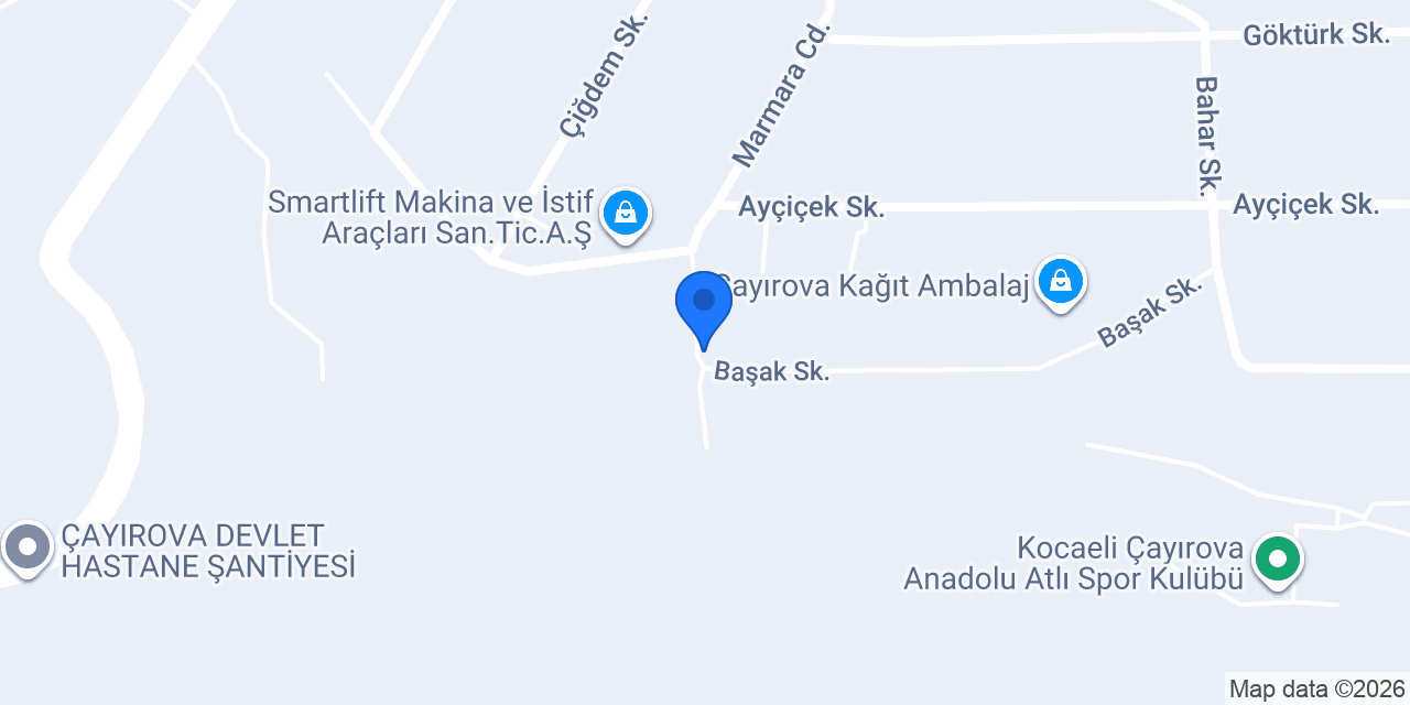 ASKON DEMİR ÇELİK SAN.TİC.A.Ş. konumu