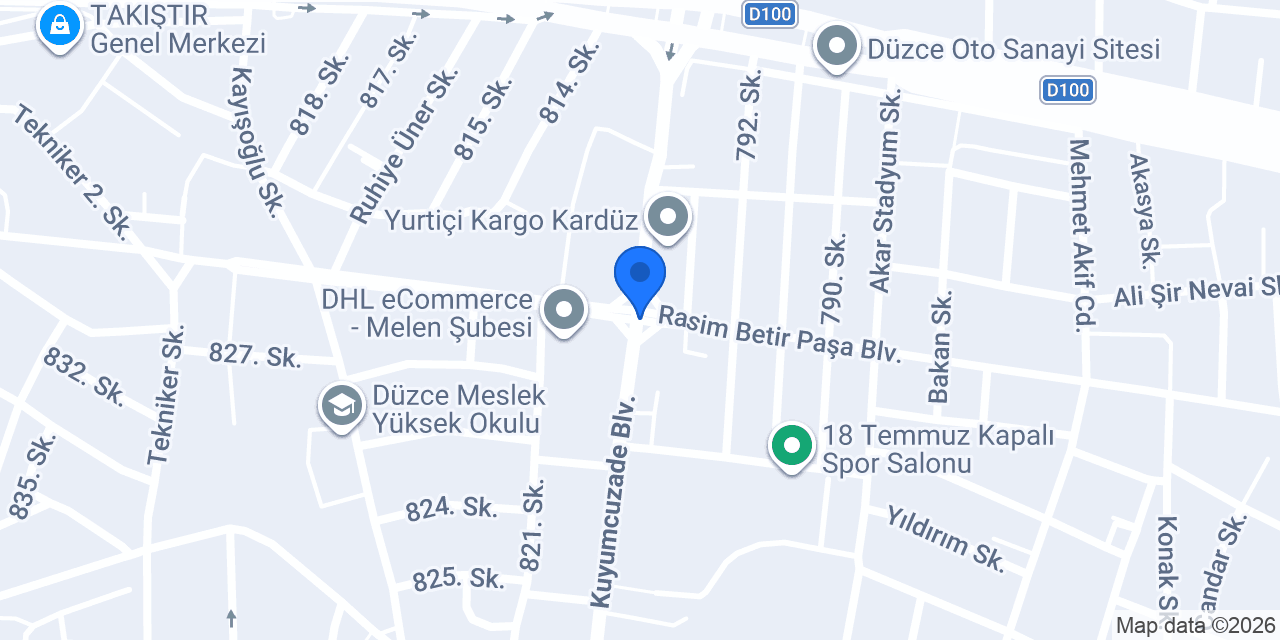 Mesleki Eğitim Merkezi konumu