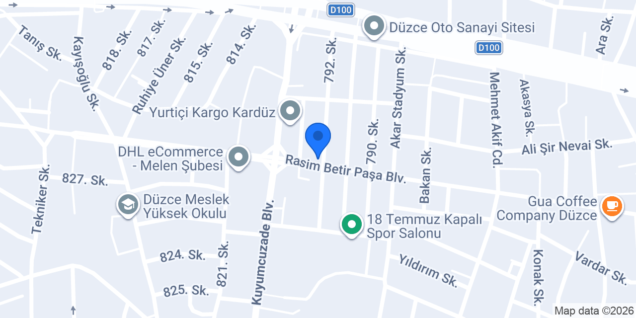 Alemdar Oto konumu
