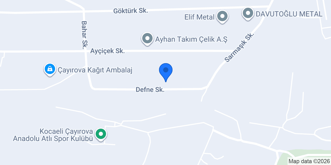 ALTUN AMBALAJ TİC.LTD.ŞTİ. konumu