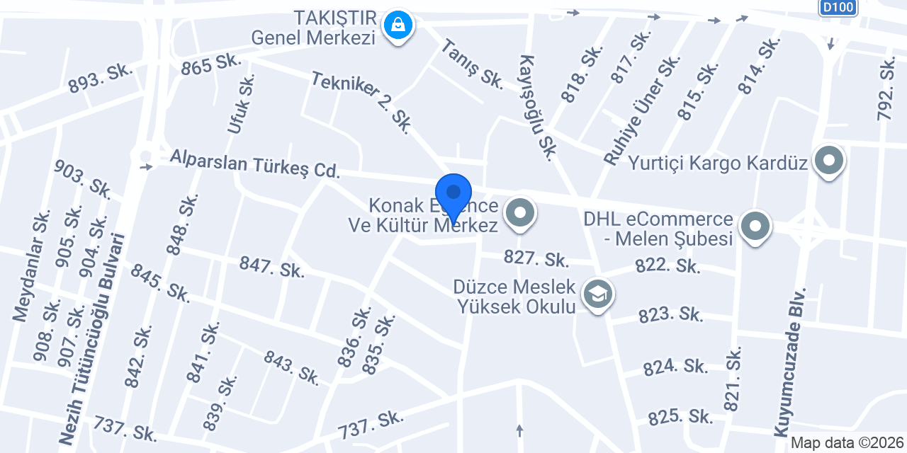 Uzun Mustafa Mahallesi Muhtarlığı konumu