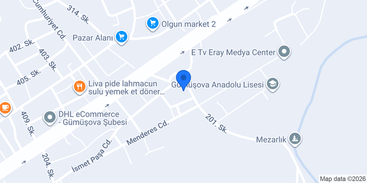 Gümüşova Anaokulu konumu