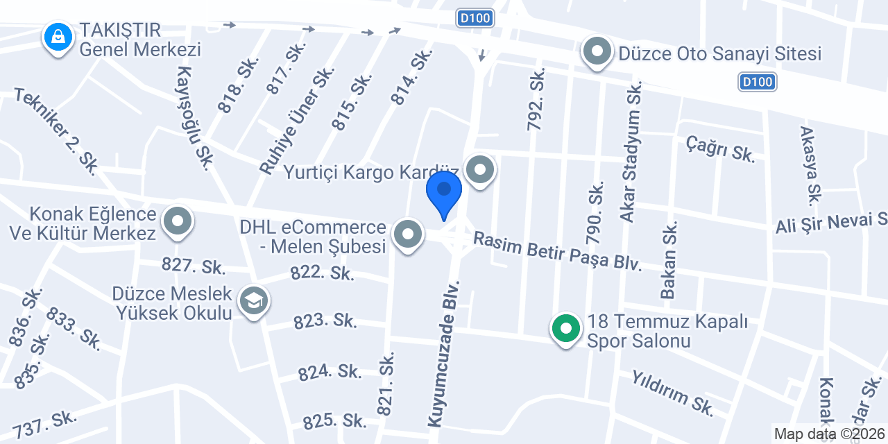 Çelebi Eğitim Merkezi konumu