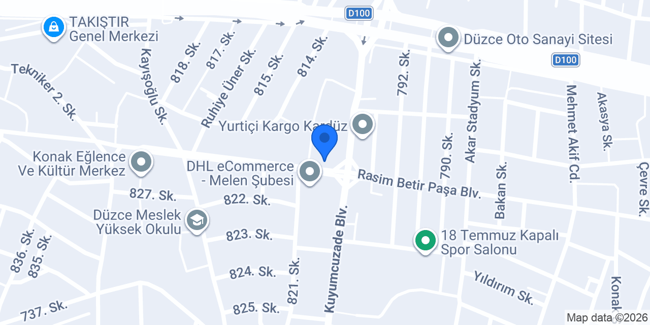ALB ÇELİK YAPI İNŞAAT SAN.TİC.LTD.ŞTİ. konumu