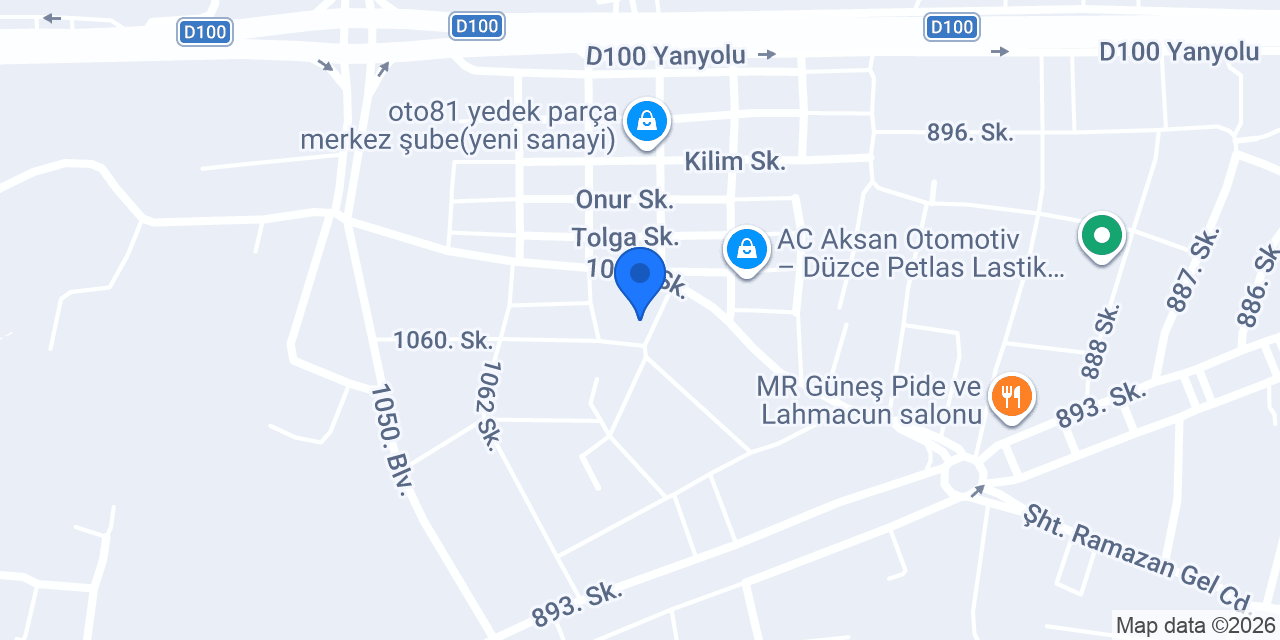 Emre Oto Lastik Servi̇si̇ konumu
