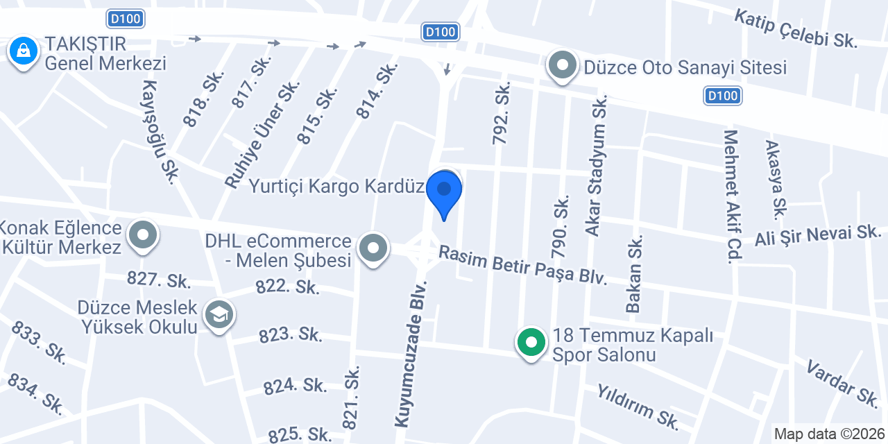 Çetinkaya Teknik Hırdavat konumu