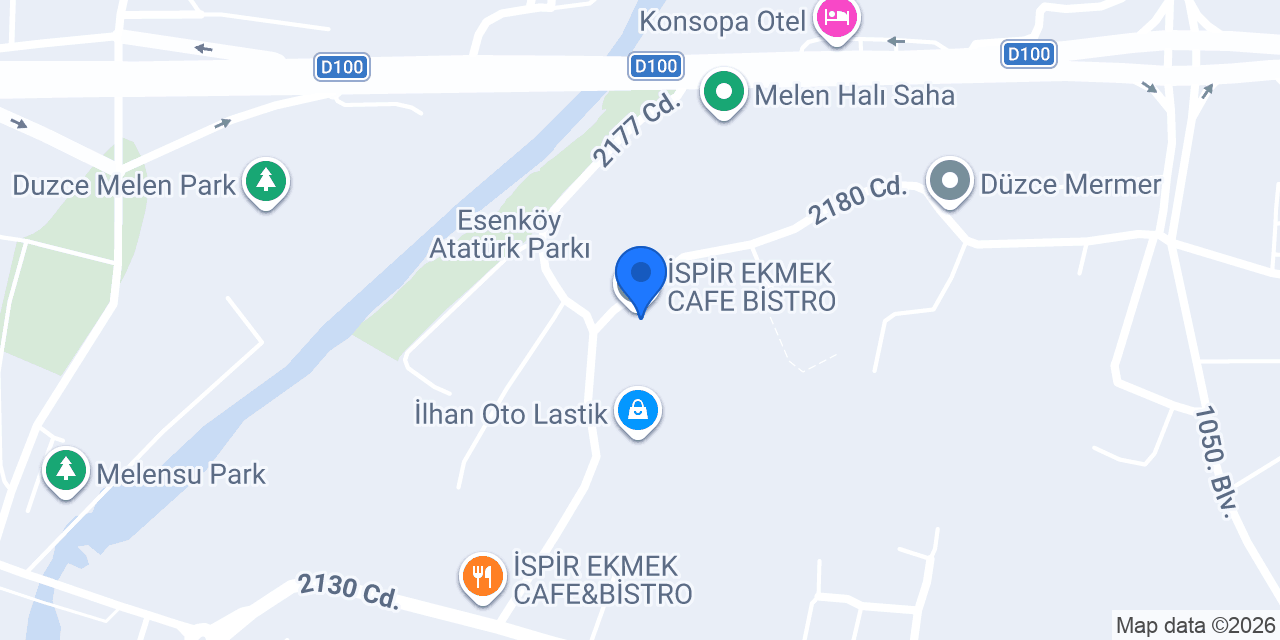İSPİR EKMEK CAFE BİSTRO konumu