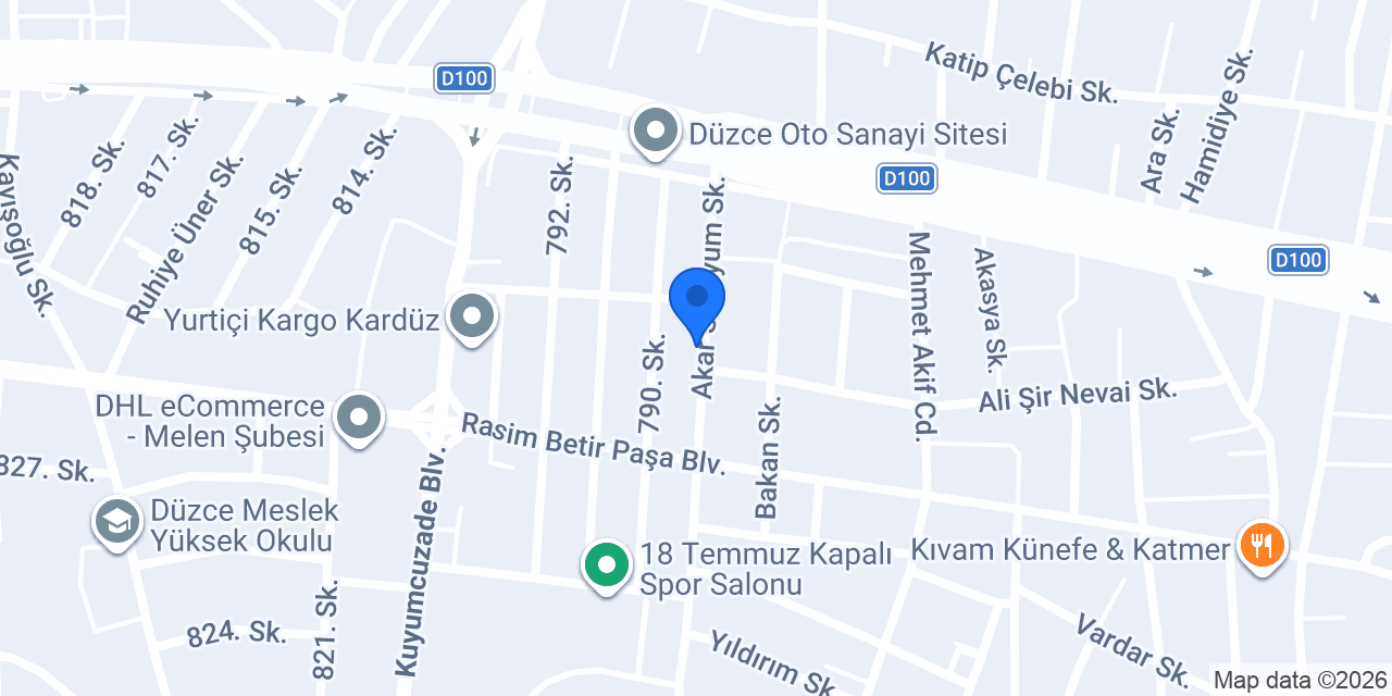Nefis Köfte Salonu konumu