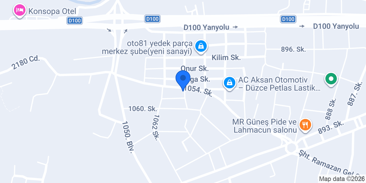 ALKAN OTOMOTİV konumu