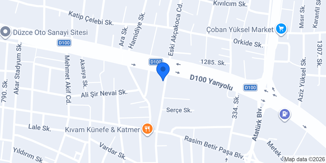 Beyaz Elmas konumu