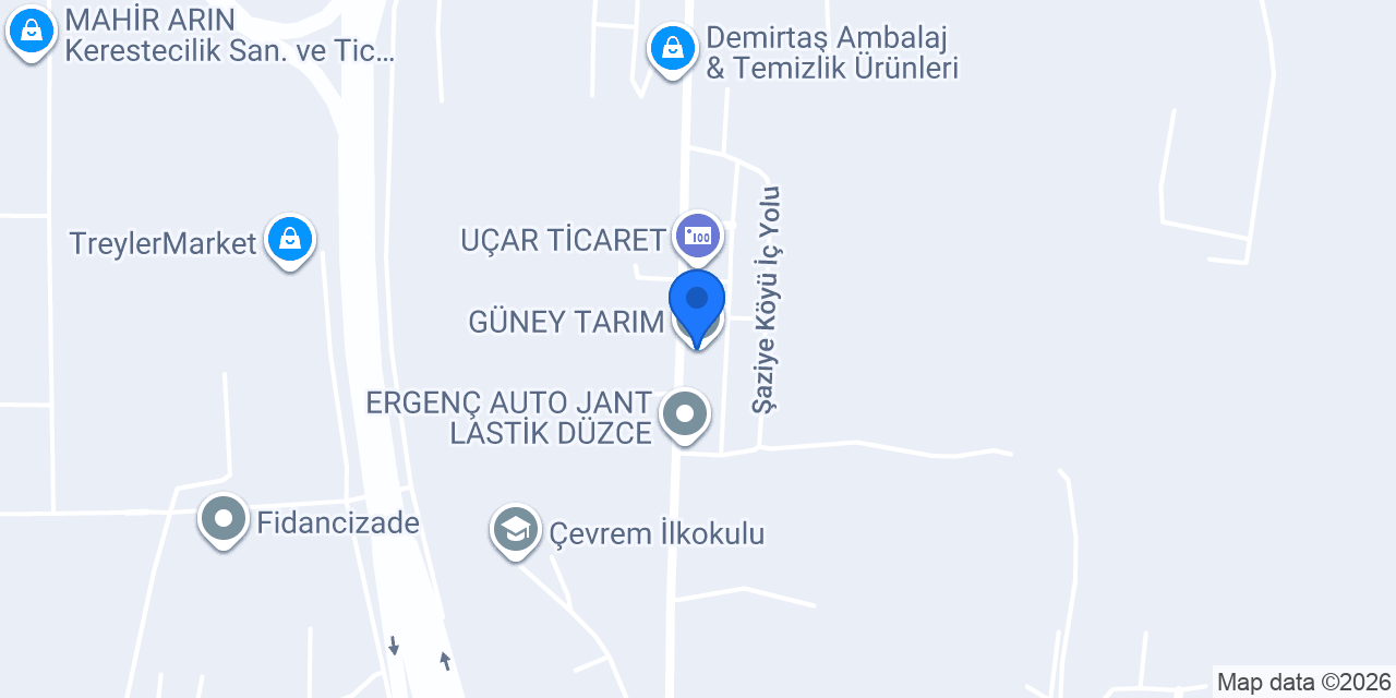 GÜNEY TARIM konumu