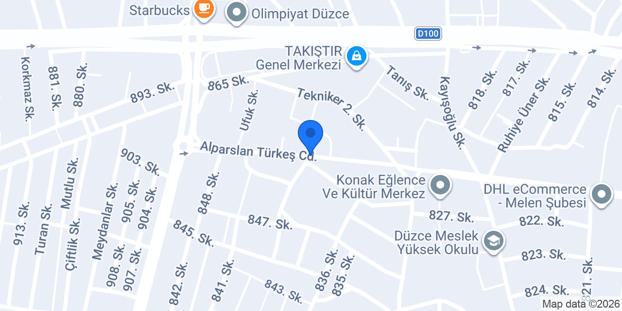 ReklamStore Düzce konumu