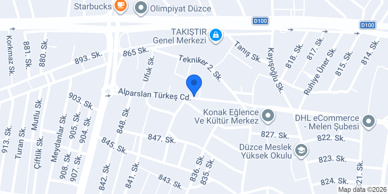 ŞEHZE GRUP DÜZCE konumu