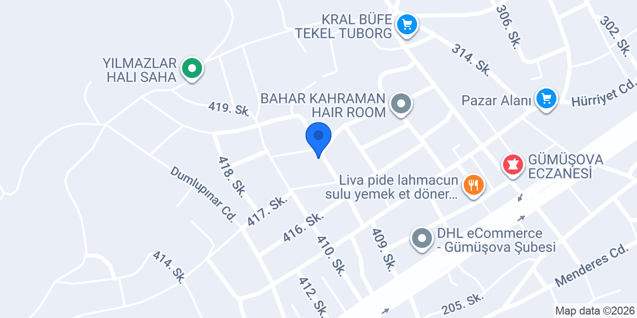 Veyisoğlu mobilya konumu