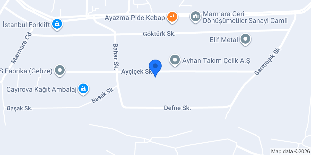 KILIÇOĞLU ÇELİK HASIR konumu