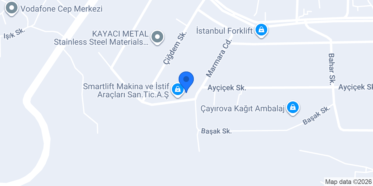 ORT Makine San. ve Tic. A.Ş. (ORT GRUP) konumu