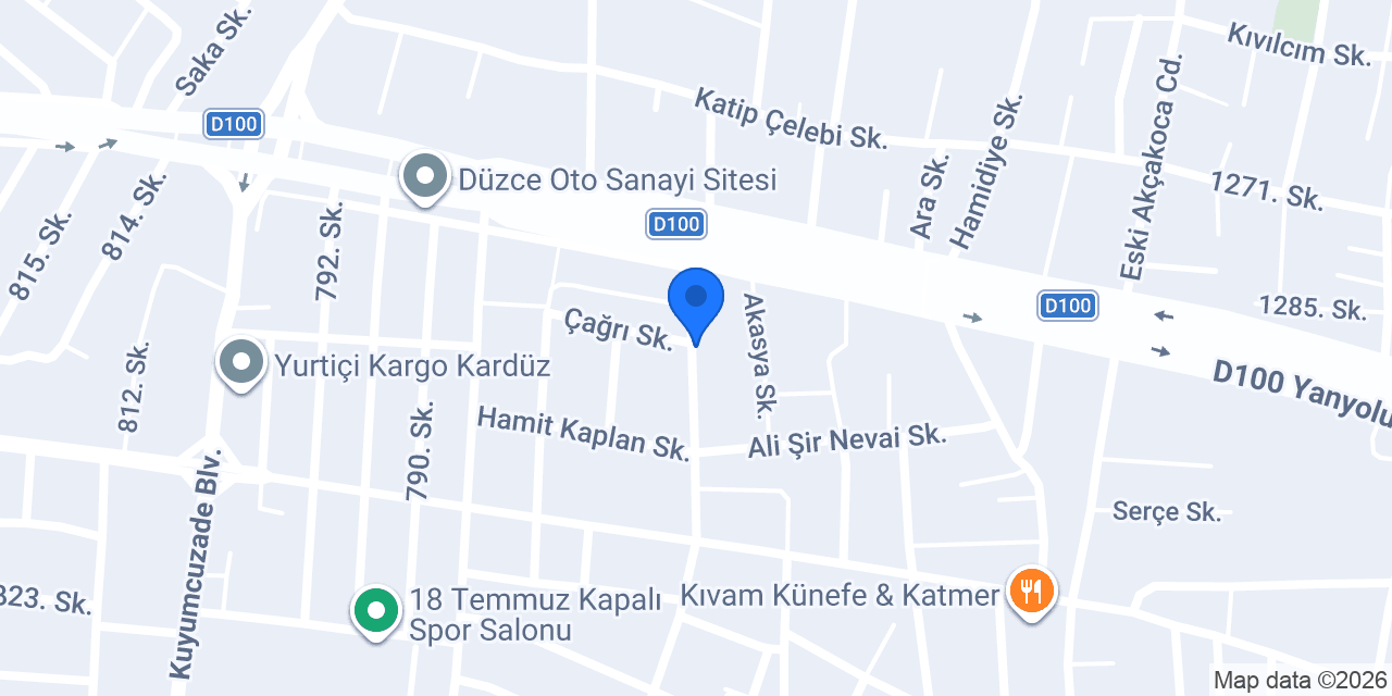 Yıldırım Elektrik konumu