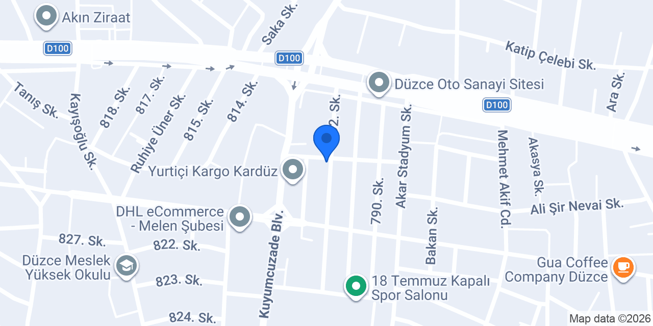 Aras Kargo Tüfekçi Şubesi konumu