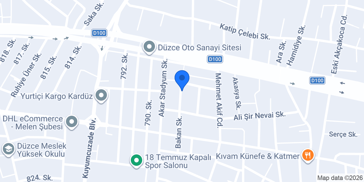 DuzceVagcom konumu