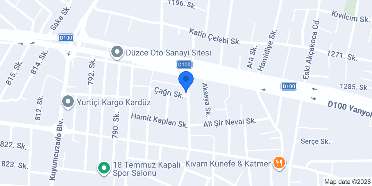 Proteda konumu
