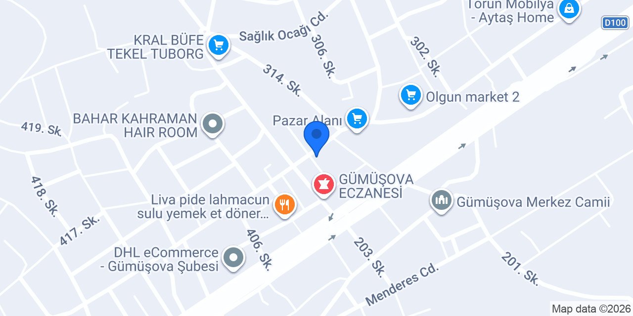 Yardım Eczanesi konumu