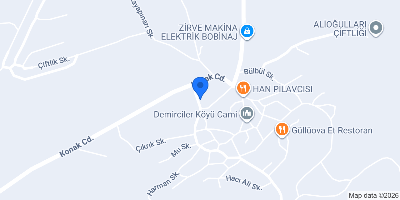 Konuk Gıda konumu