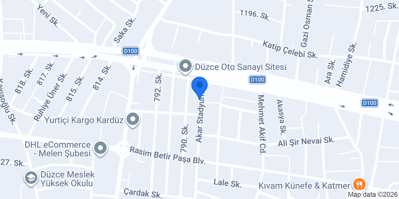 Şen Nalbur konumu