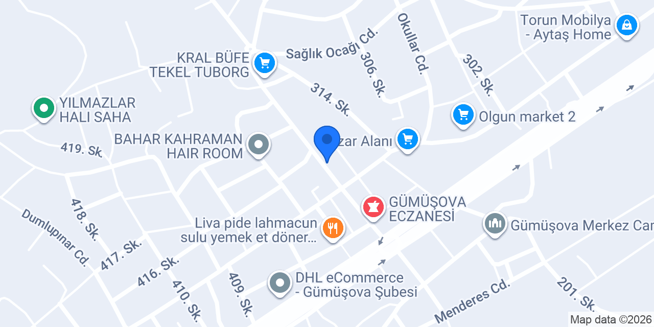 GÖRKEM RENT A CAR konumu