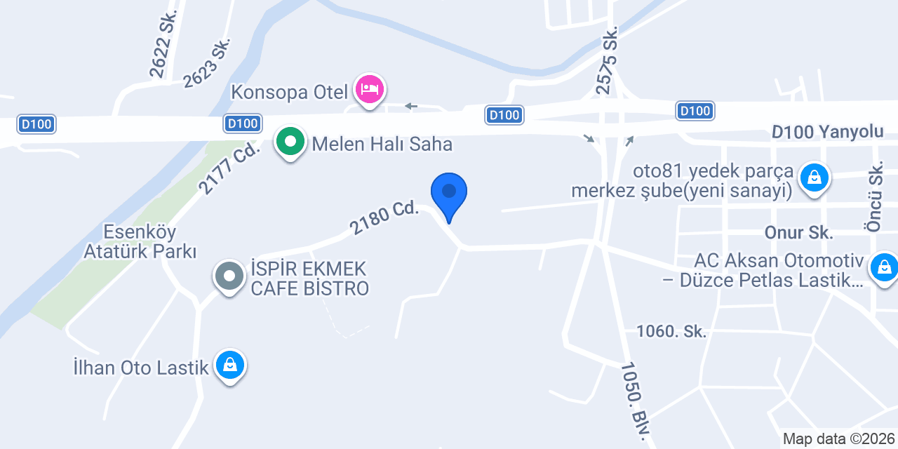 Düzce Mermer konumu
