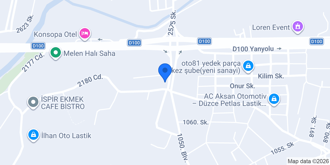 Düzce Sadabad Talebe Yurdu konumu