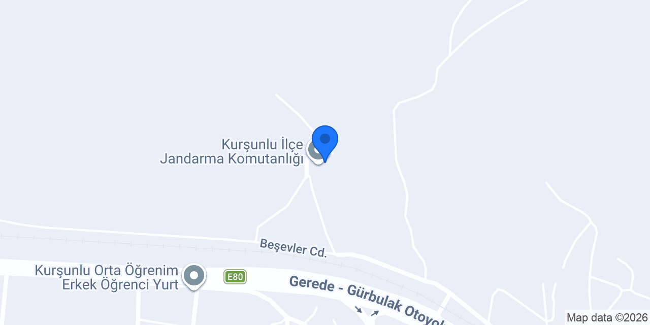 Kurşunlu Jandarma konumu