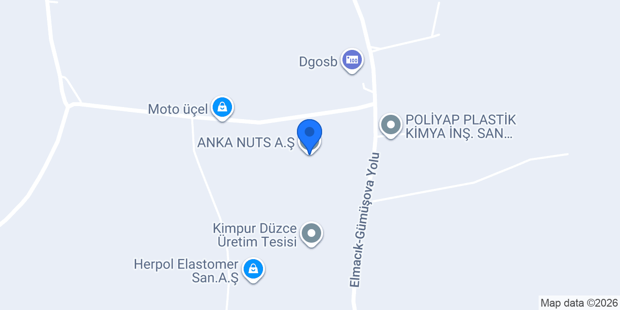 ANKA NUTS A.Ş konumu