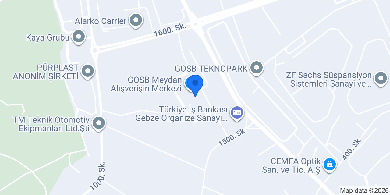 ÖZLEM TERCÜME BÜROSU GOSB ŞUBESİ konumu