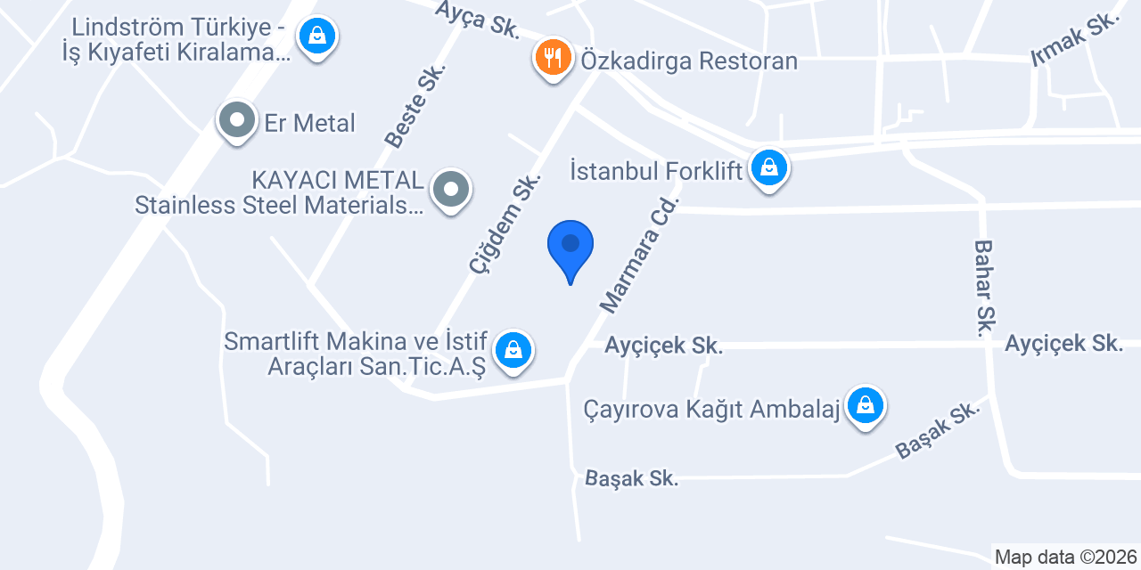 Purpanel İzolasyon Sanayi Ticaret Ltd.Şti. konumu