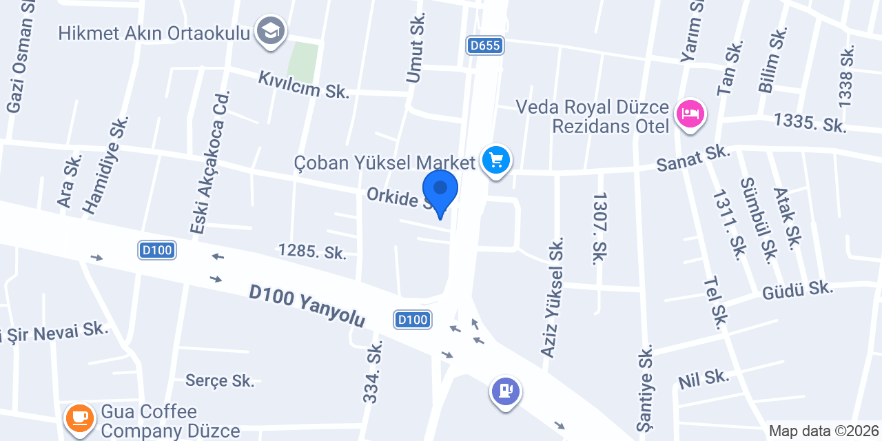 ÇOBAN AUTO RENT A CAR konumu