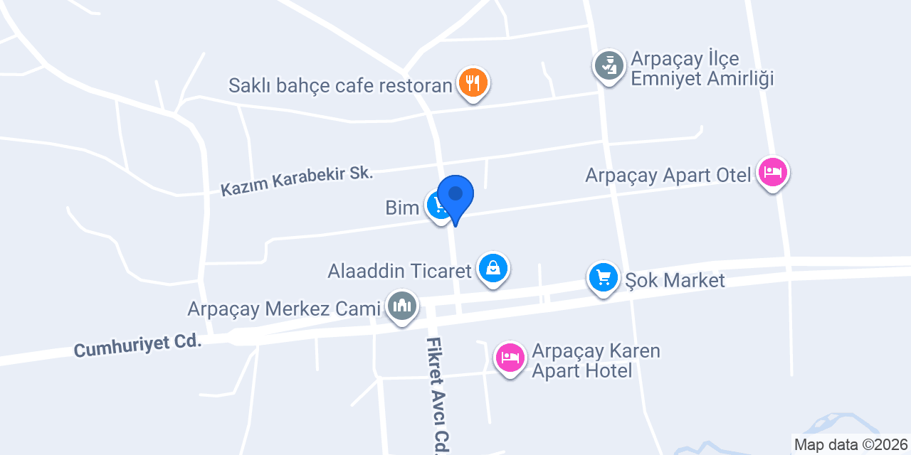 Kılıç Ekmek Fırını konumu