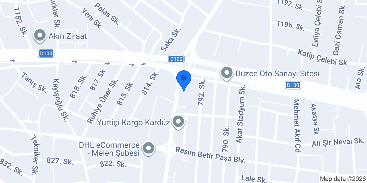 Akın Shipping - Freight Forwarder konumu