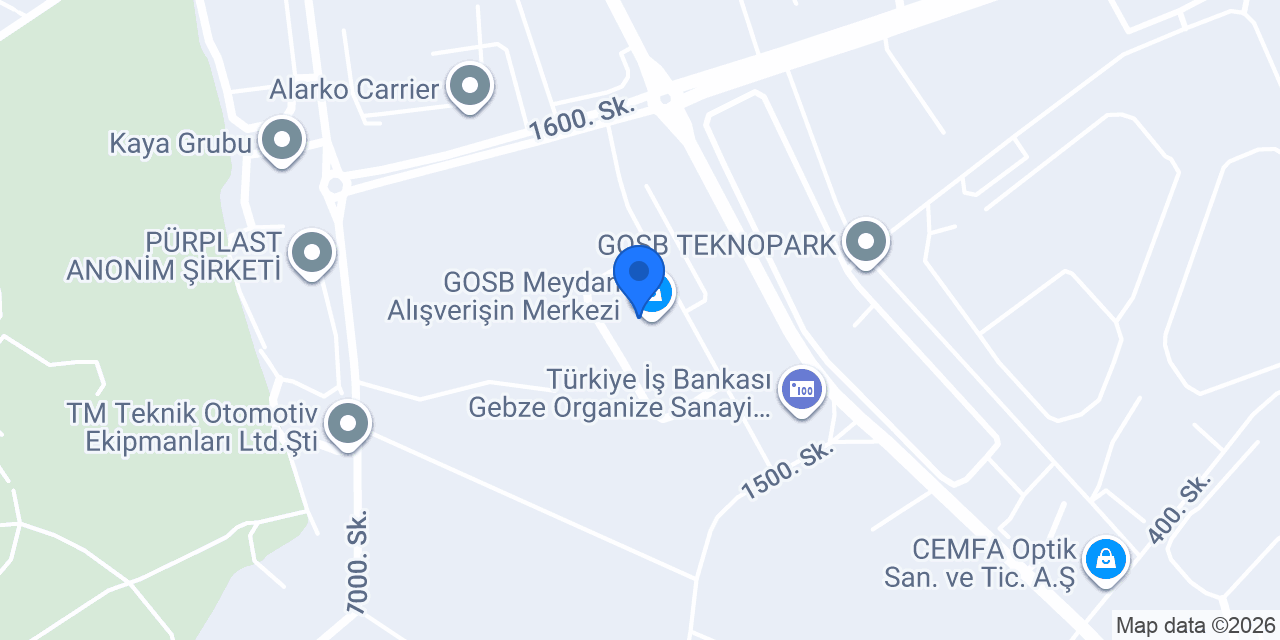 Atıştır San. Lazzet Durağı konumu