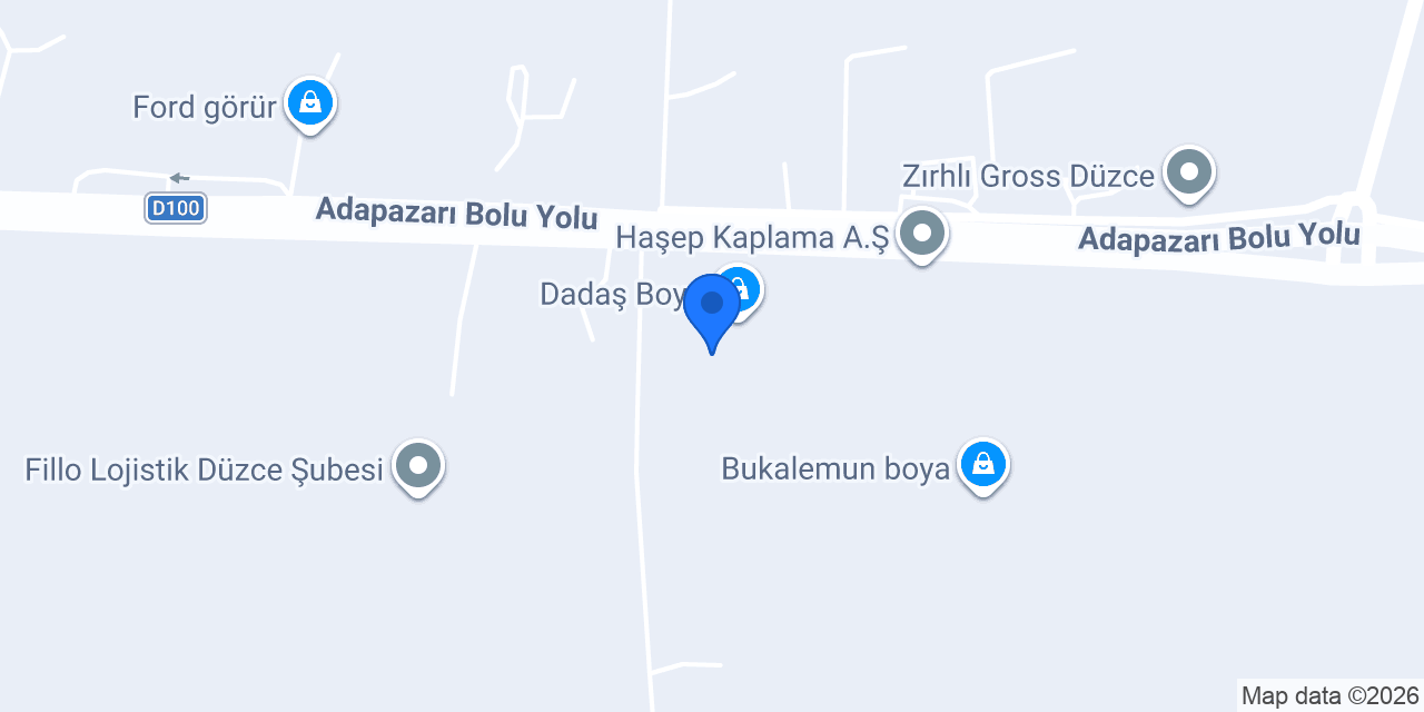 Saydam Kargo Düzce Şube konumu