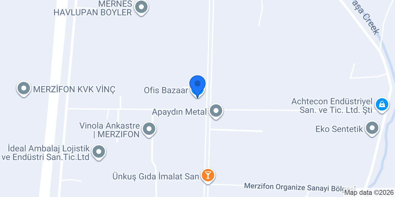 Ofis Bazaar konumu