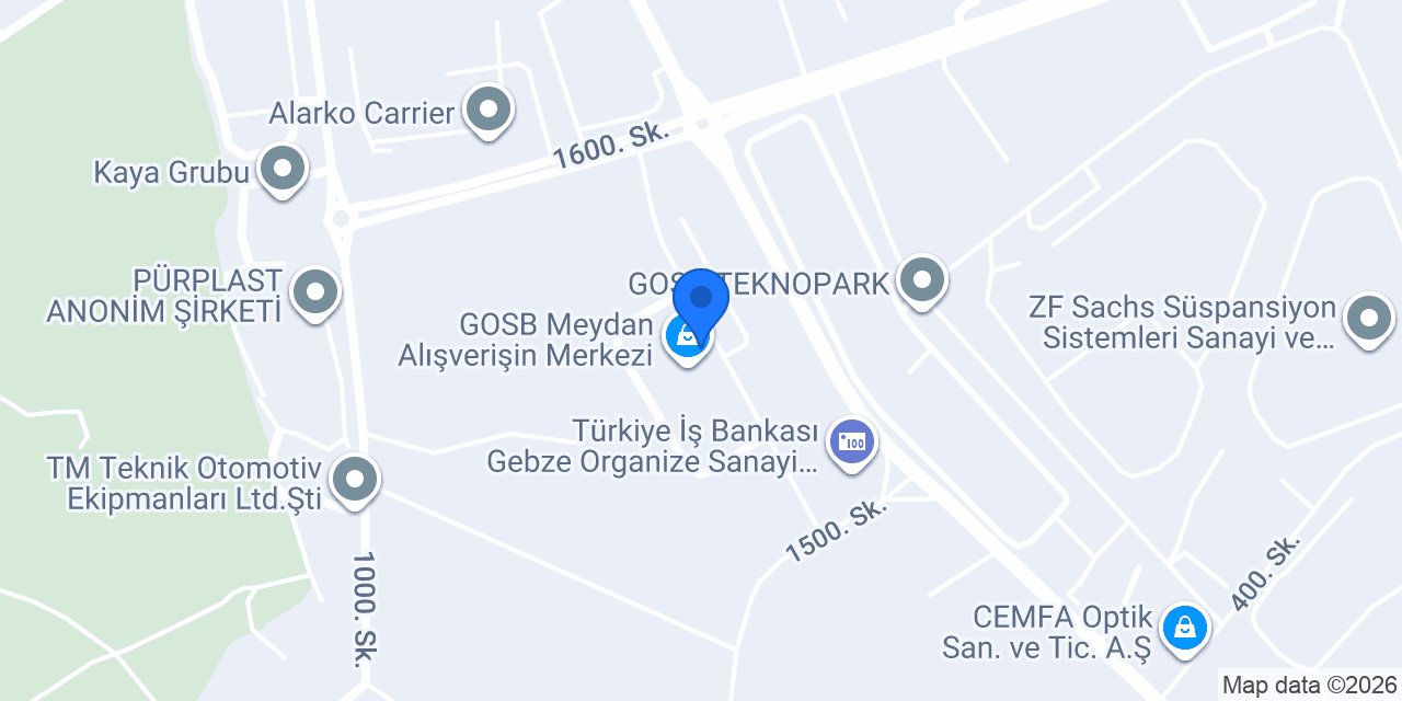 GEBZE 16. NOTERLİĞİ konumu