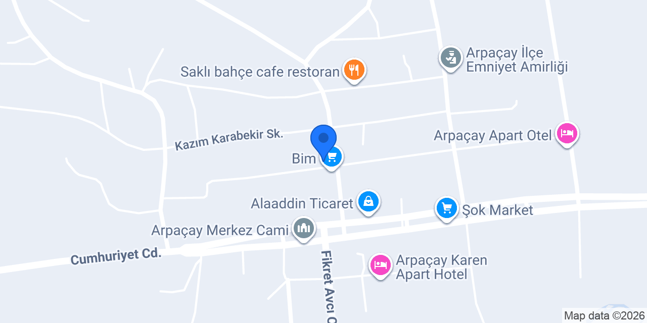 Göksen Veteriner Kliniği konumu