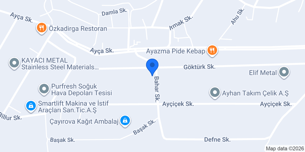 Hasnur Demir Ticaret konumu