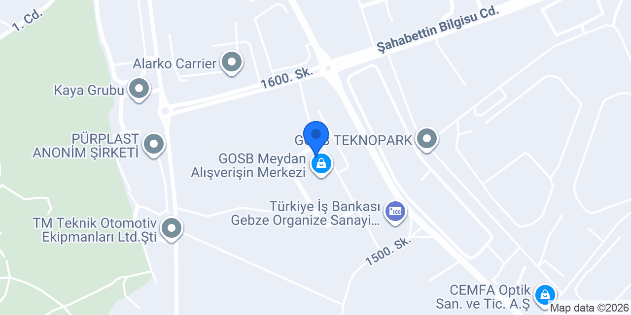 İlkem Turizm Gebze Şube konumu