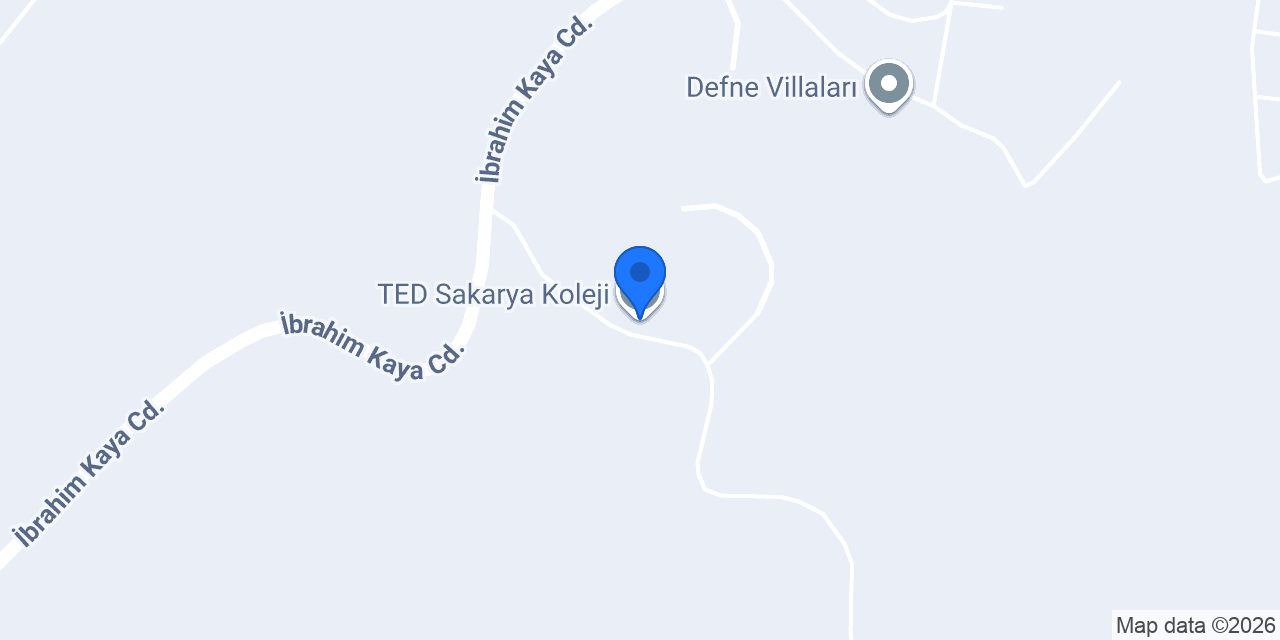 TED Sakarya Koleji konumu