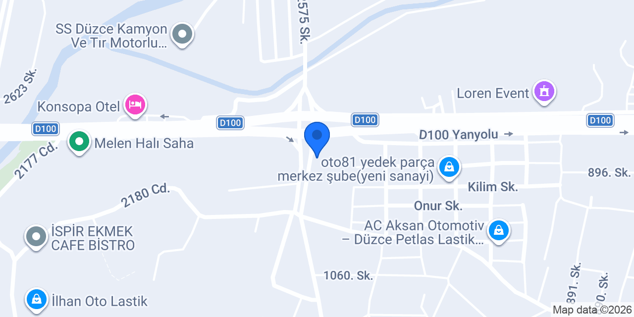 Varollar Demir-Çelik Ürünleri konumu