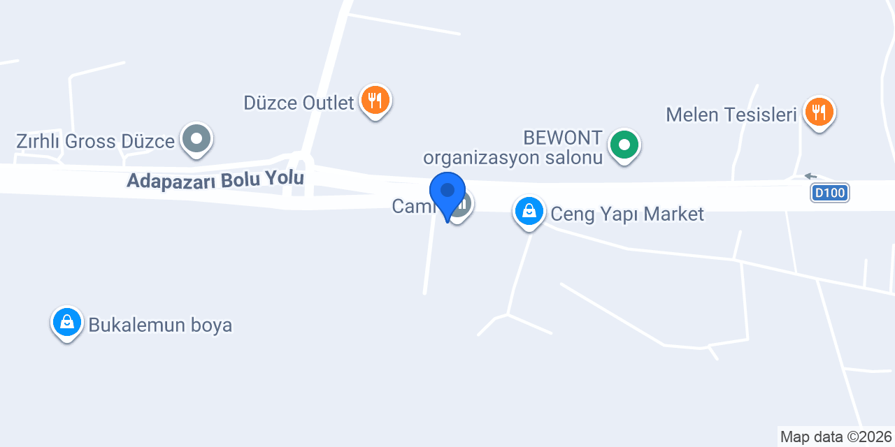 DÜZCE ÇELİK KAPI SİSTEMLERİ konumu