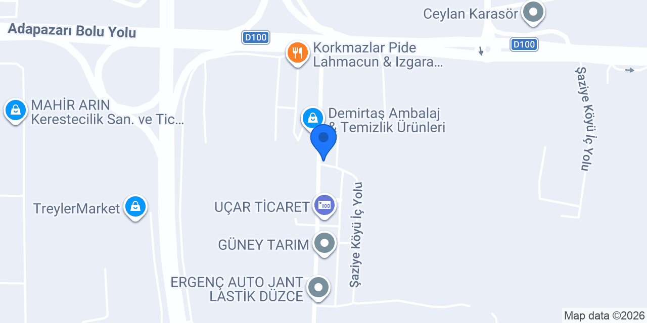 KARRO Sapak Mağazası konumu