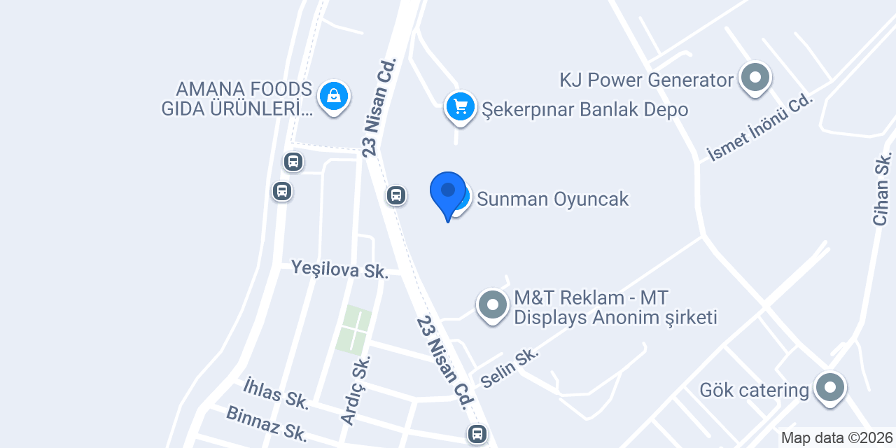 Toyzz Shop Genel Müdürlük konumu