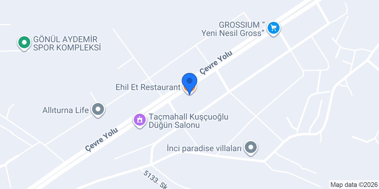 Ehil Et Restaurant konumu